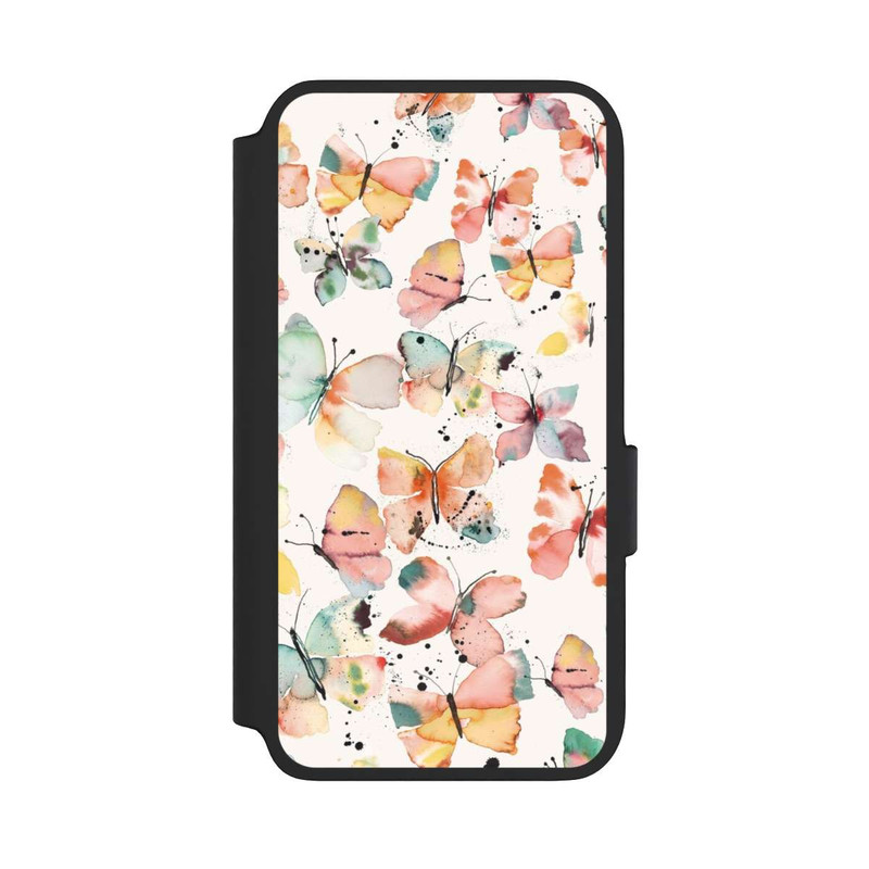 Galaxy S22 NIVOflip Butterflies Watercolor Pattern