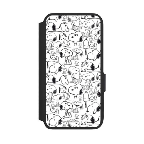 Samsung Galaxy S22 NIVOflip Classic Snoopy Pattern White