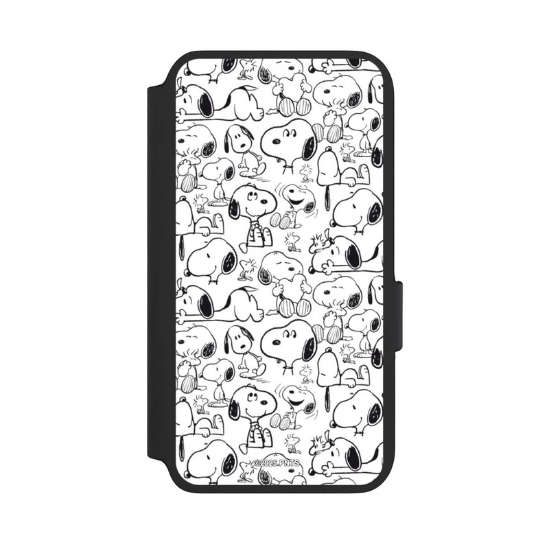 Galaxy S22 NIVOflip Classic Snoopy Pattern White