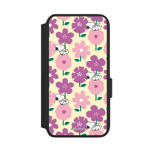 Samsung Galaxy S22 NIVOflip Peanuts Flower Pattern Yellow