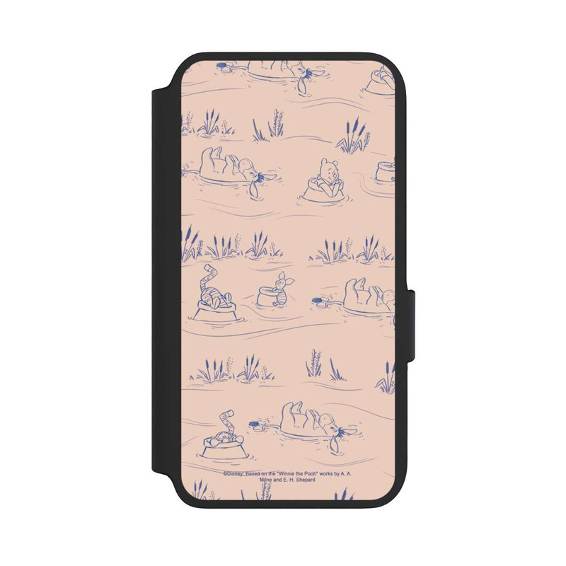 Galaxy S22 NIVOflip Winnie Puuh Keramik Muster Brücke Pink