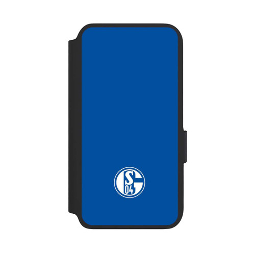 Samsung Galaxy S22 NIVOflip FC Schalke 04 Logo Blau