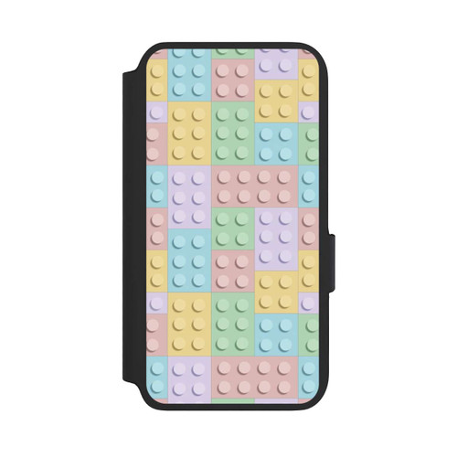 Samsung Galaxy S22 NIVOflip Buntes Blockmuster