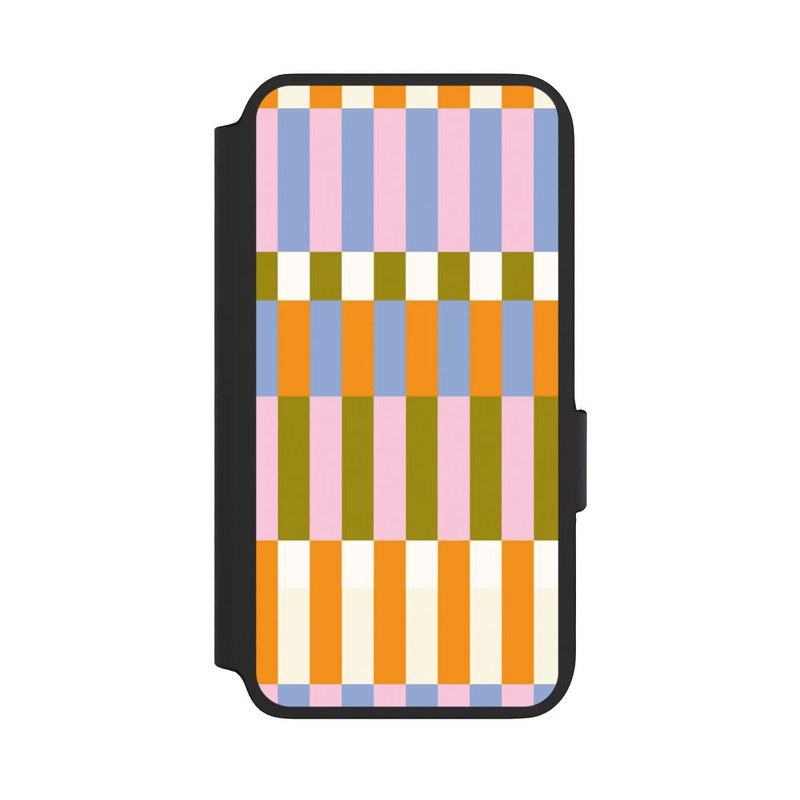 Galaxy S22 NIVOflip Buntes Karomuster