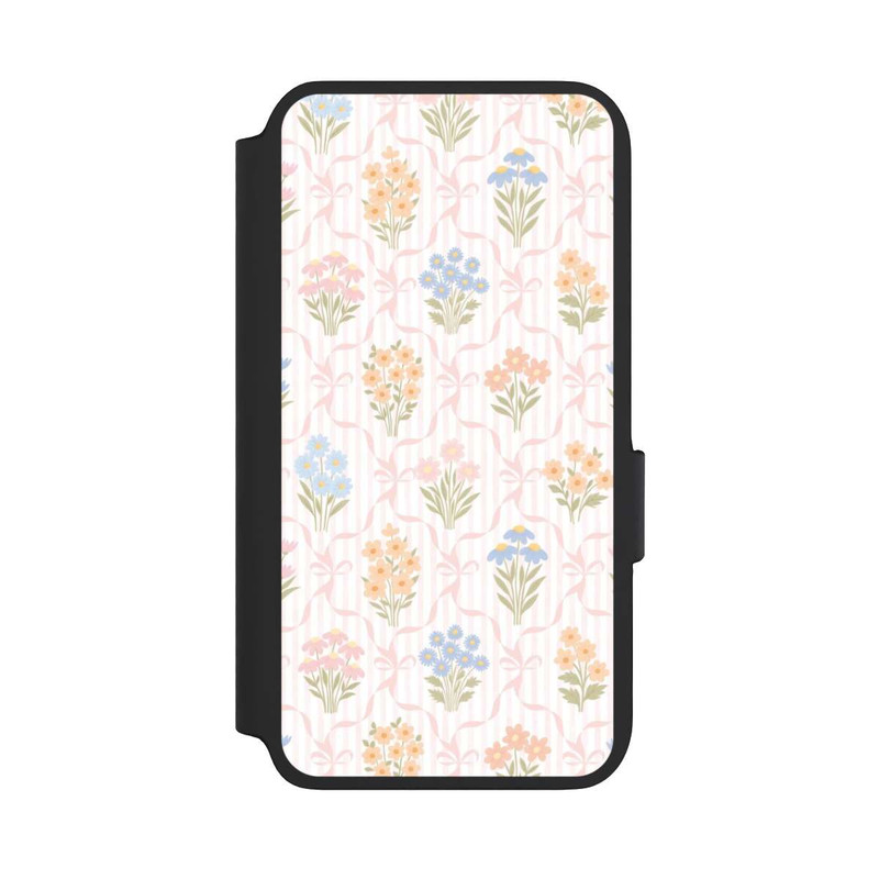Galaxy S22 NIVOflip Vintage Frühlingsblumenstrauß im Cottagecore Stil