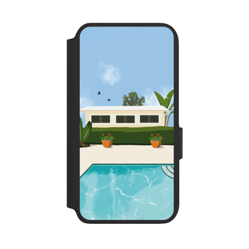 Samsung Galaxy S22 NIVOflip California Backyard by Roberta Murray