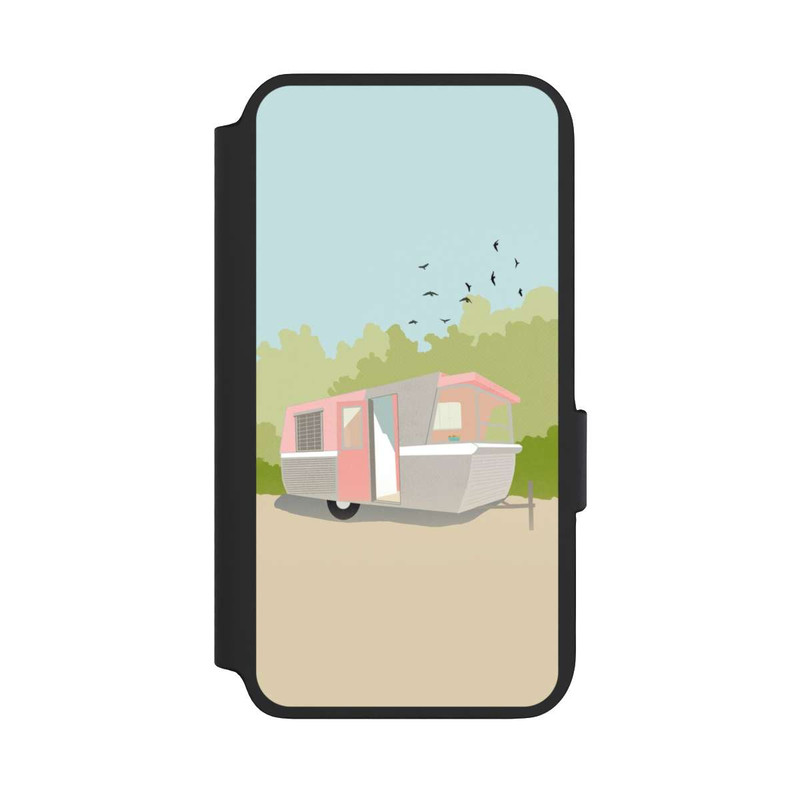 Galaxy S22 NIVOflip Retro Glamping by Roberta Murray