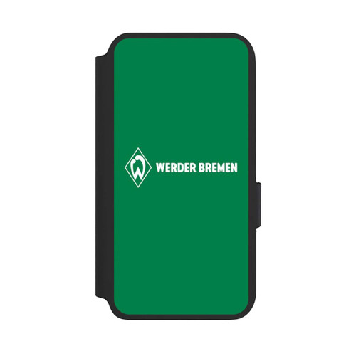 Samsung Galaxy S22 NIVOflip Werder Bremen Schriftzug Raute Grün