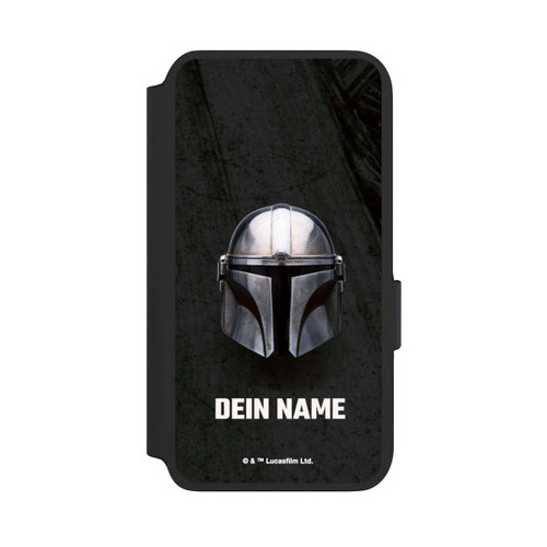 Samsung Galaxy S22 NIVOflip Star Wars Mandalorian Black Helmet customisable