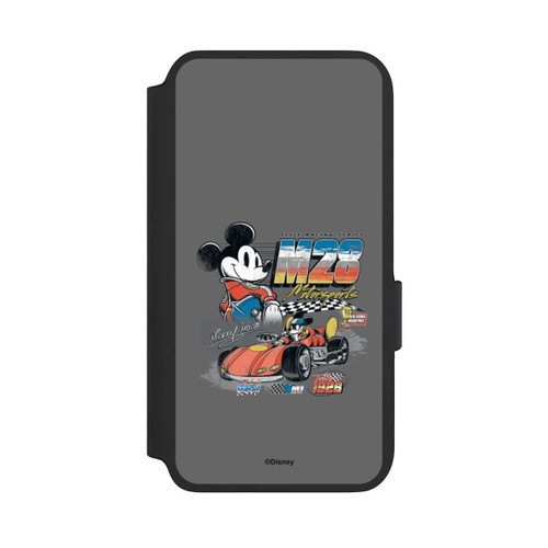 Samsung Galaxy S22 NIVOflip Mickey Racing Car Grey M28