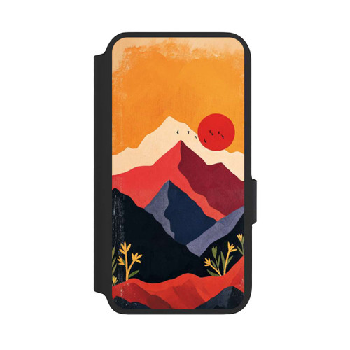 Samsung Galaxy S22 NIVOflip Les Alpes En Rouge 