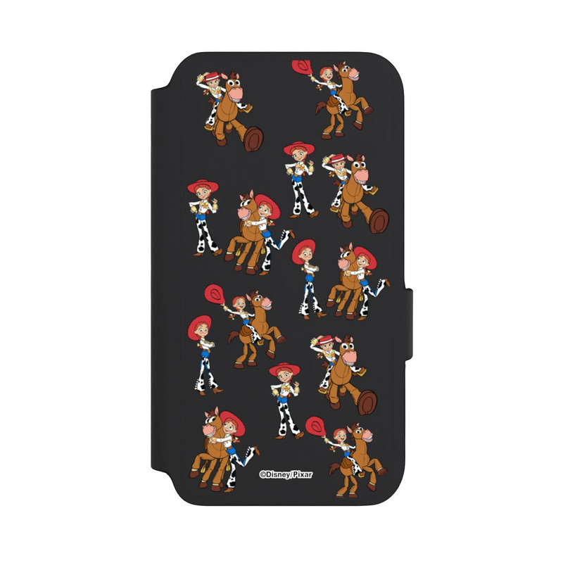 Galaxy S22 NIVOflip Toy Story 5 Jessie Cowboy Pattern Transparent