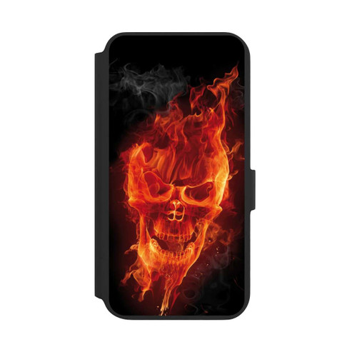 Samsung Galaxy S22+ NIVOflip Burning Skull