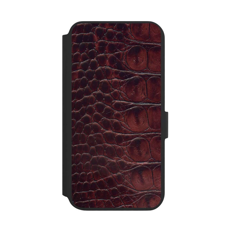 Galaxy S22 + NIVOflip Cuir de Crocodile
