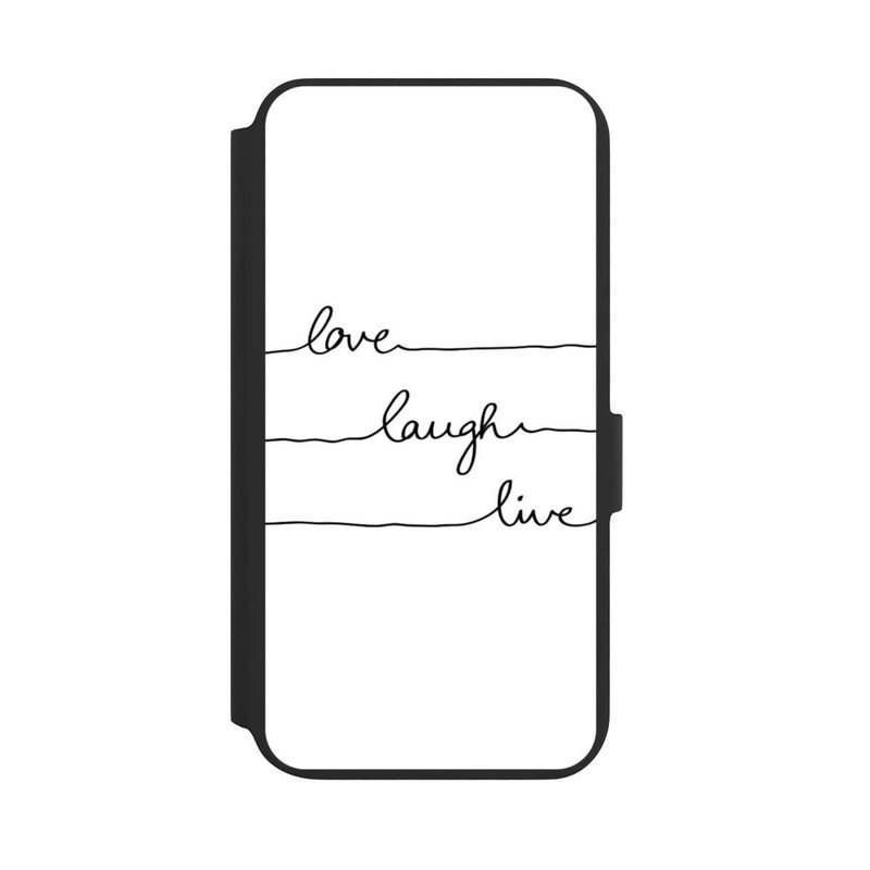 Galaxy S22 + NIVOflip Love Laugh Live