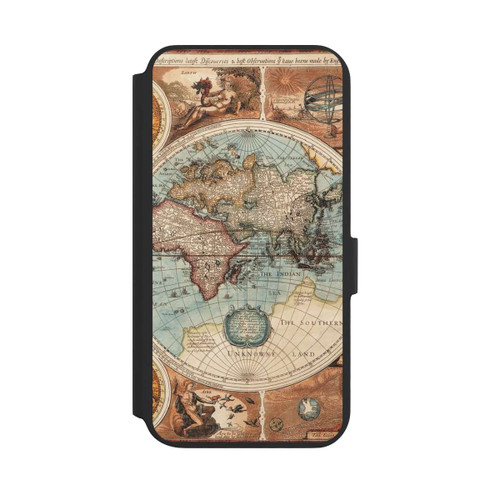 Samsung Galaxy S22+ NIVOflip Vintage Weltkarte