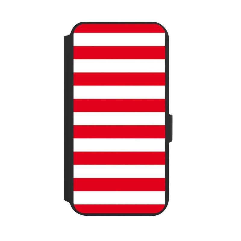 Galaxy S22 + NIVOflip Sailorstripes Rot