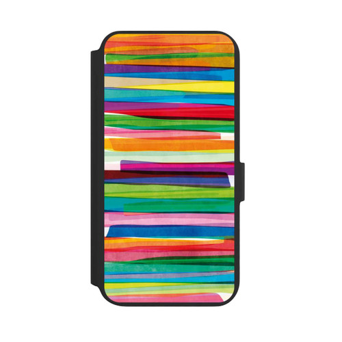 Samsung Galaxy S22+ NIVOflip Colourful Stripes1