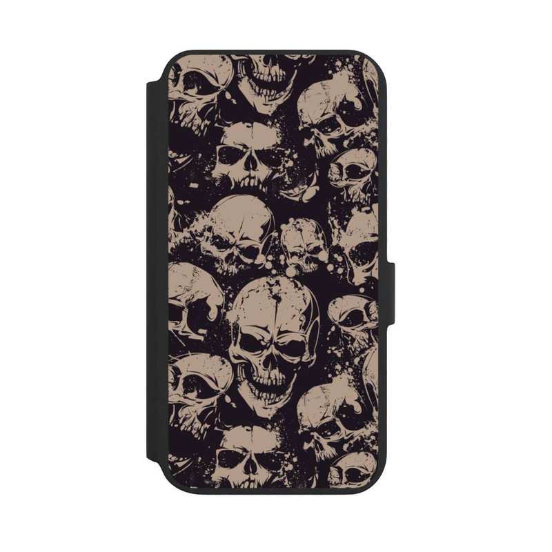 Galaxy S22 + NIVOflip Crânes d'Halloween