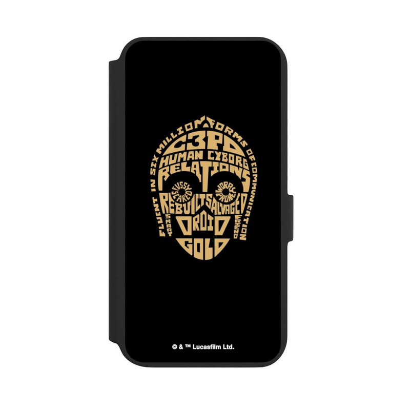 Galaxy S22 + NIVOflip C3PO Typo Grafisch