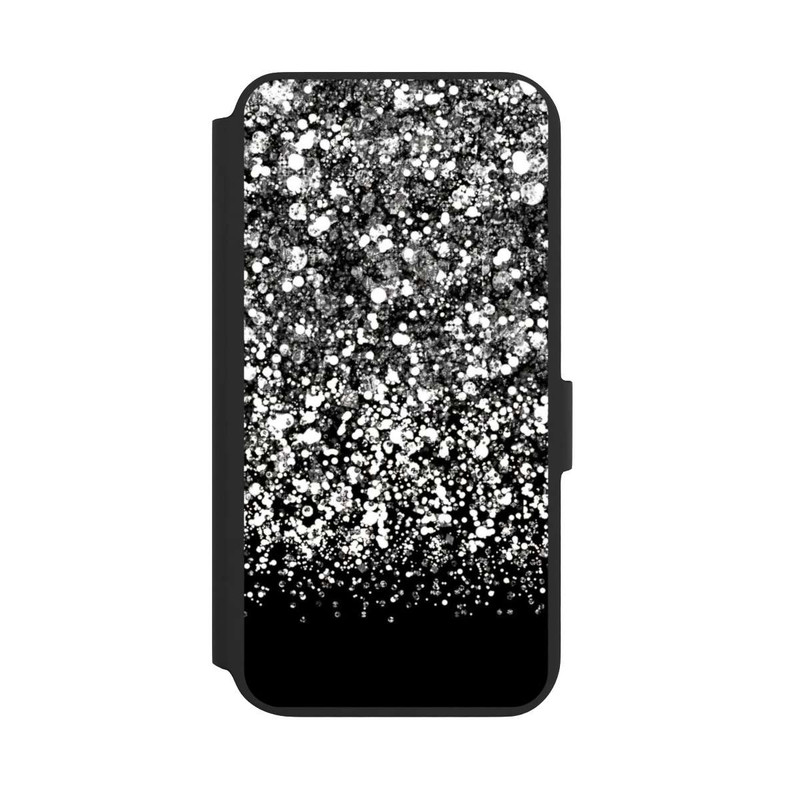 Galaxy S22 + NIVOflip Schneefall Glitzerlook