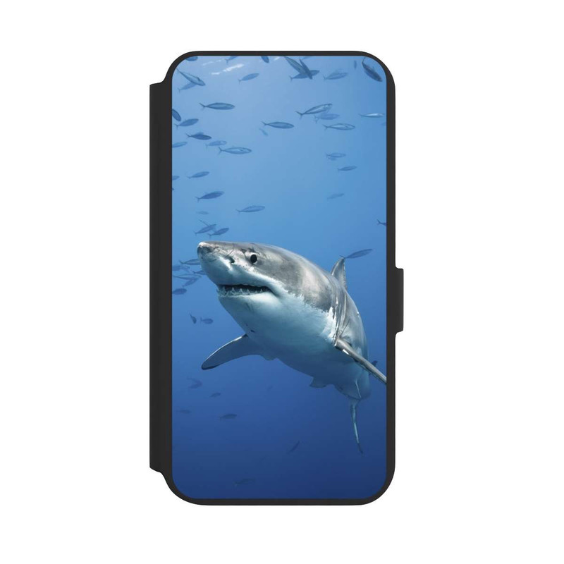 Galaxy S22 + NIVOflip Grand Requin Blanc