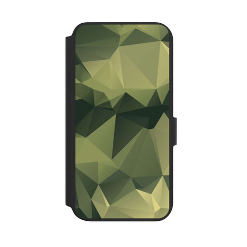 Samsung Galaxy S22+ NIVOflip Polygonales Camouflage