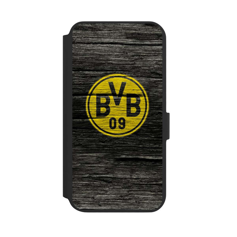 Galaxy S22 + NIVOflip BVB Holzoptik
