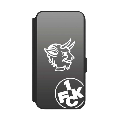 Samsung Galaxy S22+ NIVOflip Teufelskopf FCK auf Schwarz