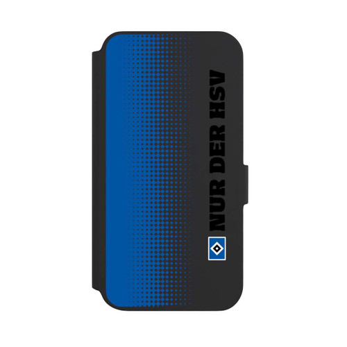 Samsung Galaxy S22+ NIVOflip Nur der HSV - Rautenraster Blau - ohne Hintergrund