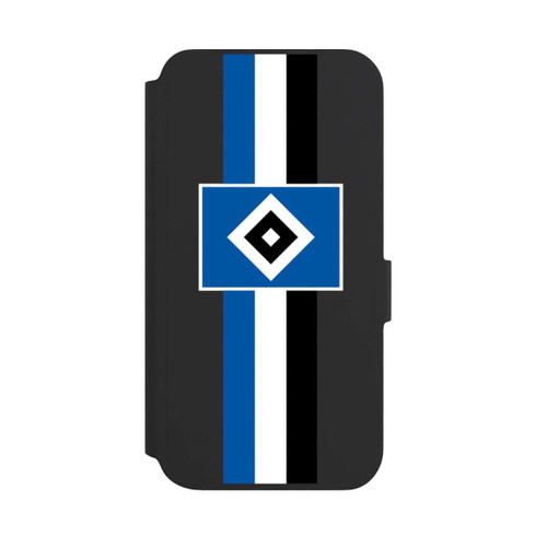 Samsung Galaxy S22+ NIVOflip HSV Streifen - Blau-Weiß-Schwarz - ohne Hintergrund