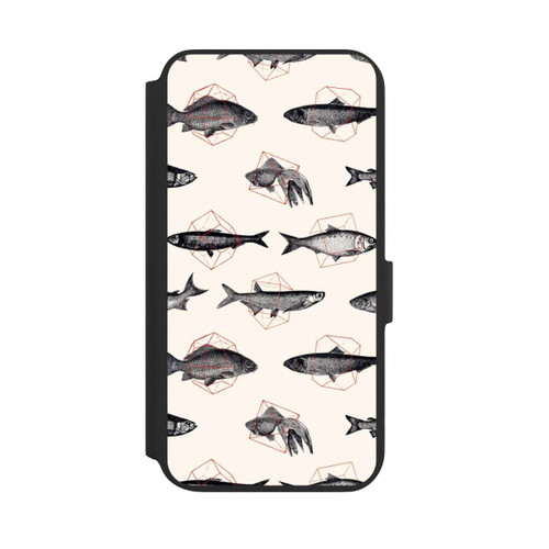 Samsung Galaxy S22+ NIVOflip Fische in Geometrie