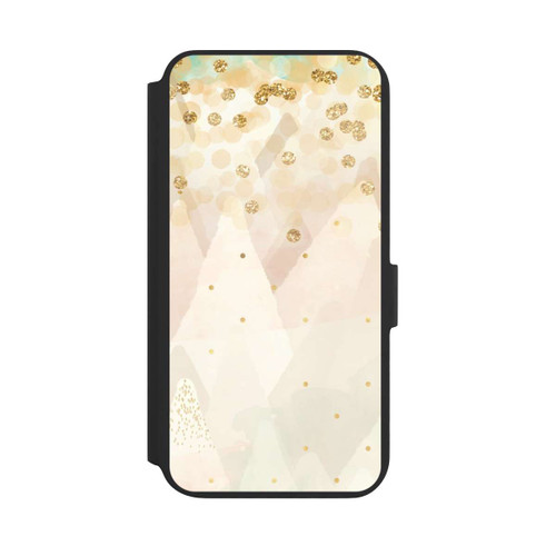 Samsung Galaxy S22+ NIVOflip Gold Glitter Snow Look