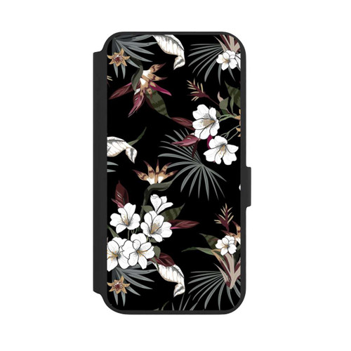 Samsung Galaxy S22+ NIVOflip Flowers Black