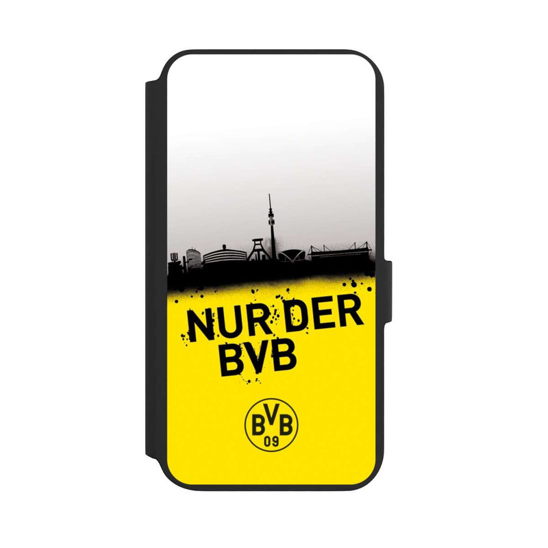 Galaxy S22 + NIVOflip Nur der BVB - Silhouette