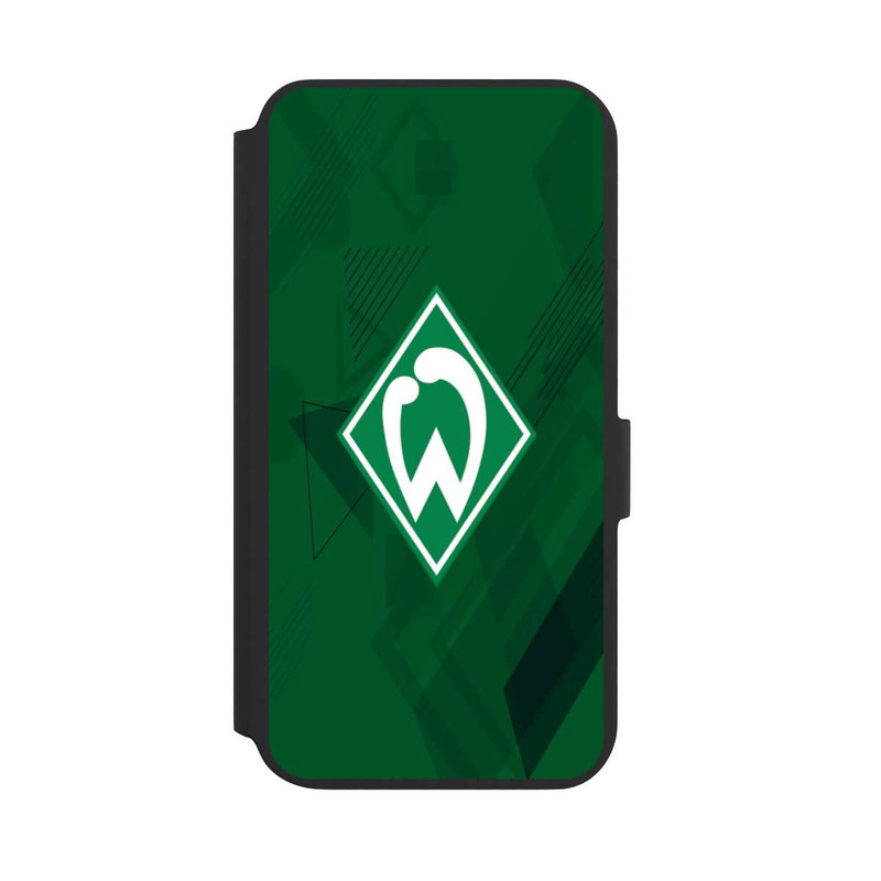 Galaxy S22 + NIVOflip Grüne Grafikelemente - Werder Bremen