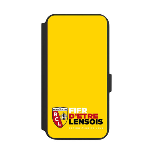 Samsung Galaxy S22+ NIVOflip Fond Logo RCL Jaune