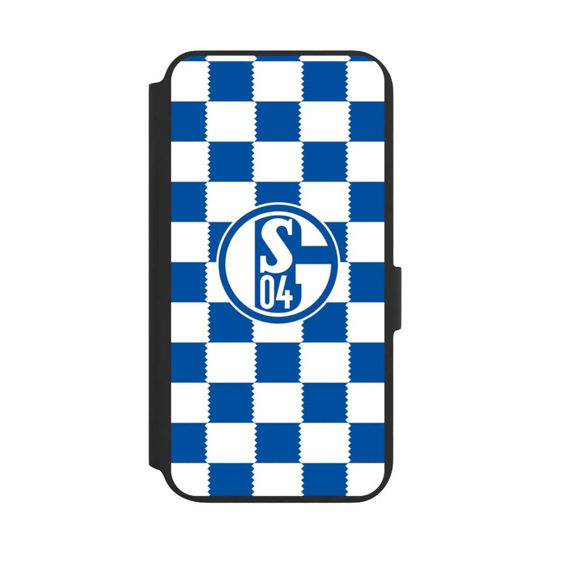 Galaxy S22 + NIVOflip Muster Schalke 04