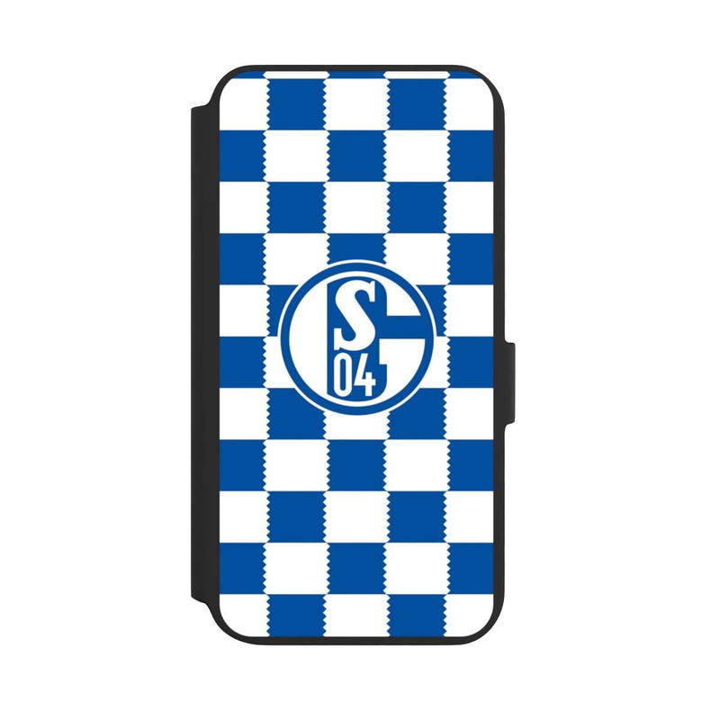 Galaxy S22 + NIVOflip Muster Schalke 04