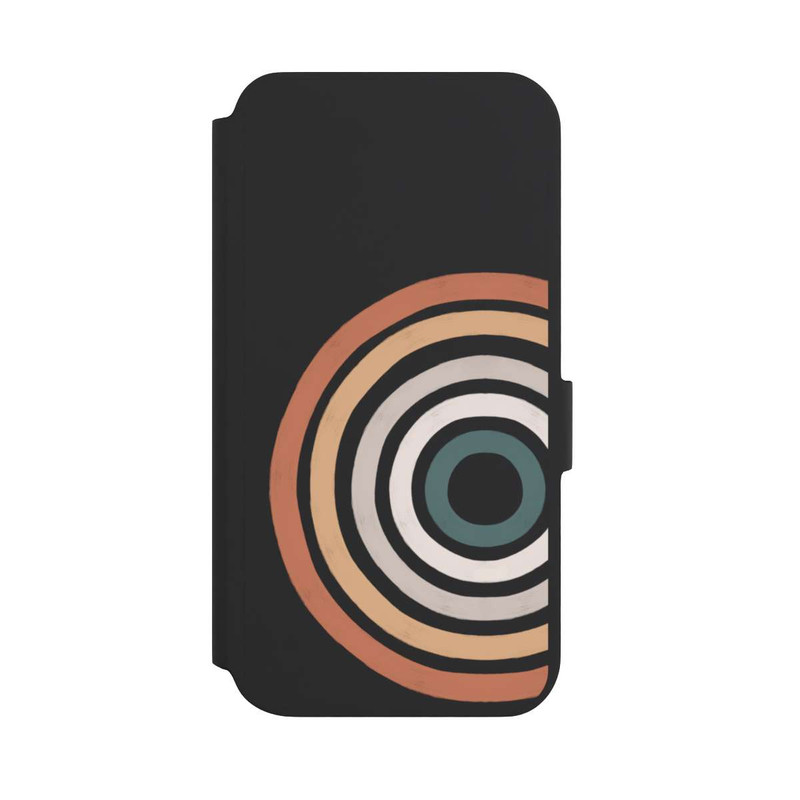 Galaxy S22 + NIVOflip Vintage Regenbogen