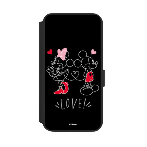 Samsung Galaxy S22+ NIVOflip Souris amoureuse noire