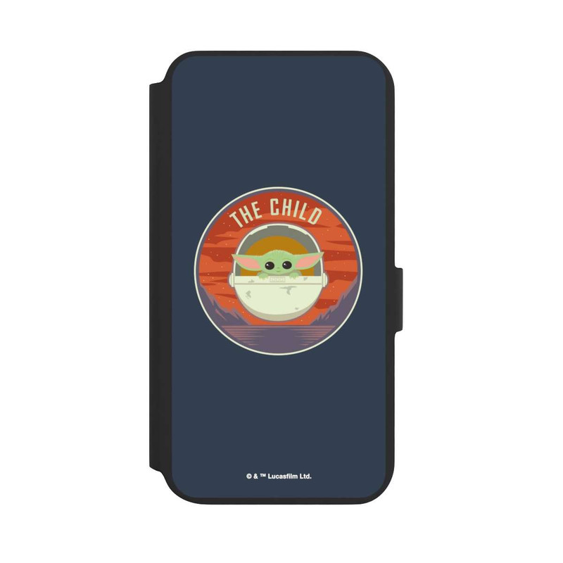 Galaxy S22 + NIVOflip The Child Abzeichen Blau