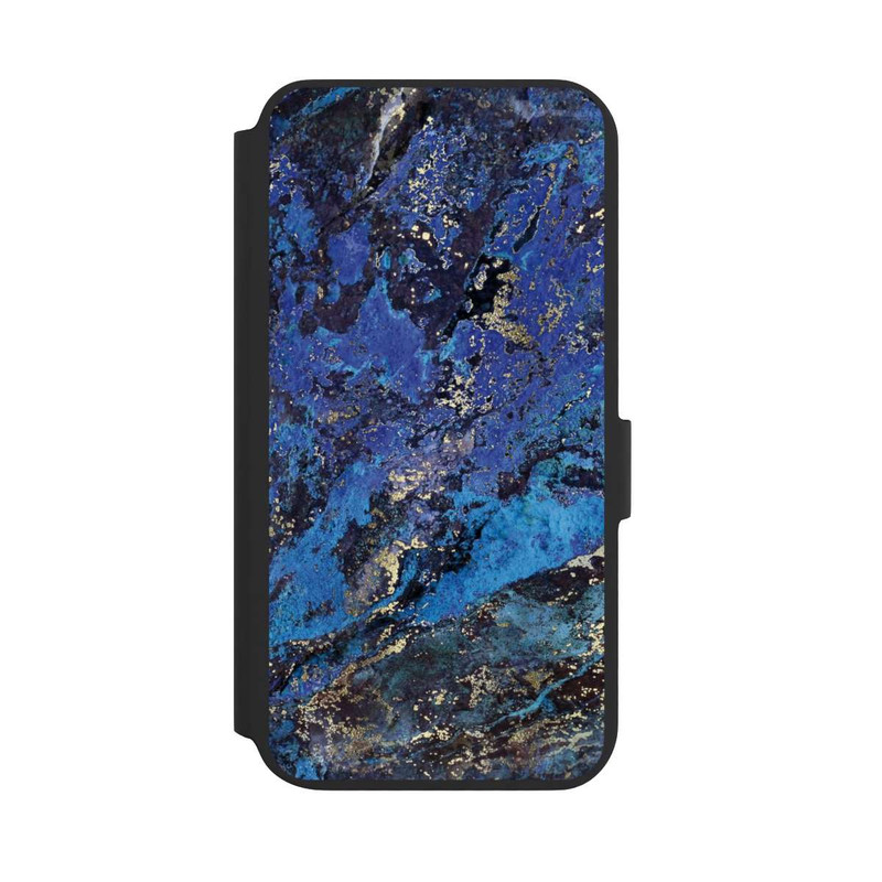 Galaxy S22 + NIVOflip Lapislazuli blau und gold