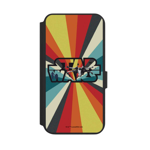 Samsung Galaxy S22+ NIVOflip Retro X-Wing Star Wars Logo