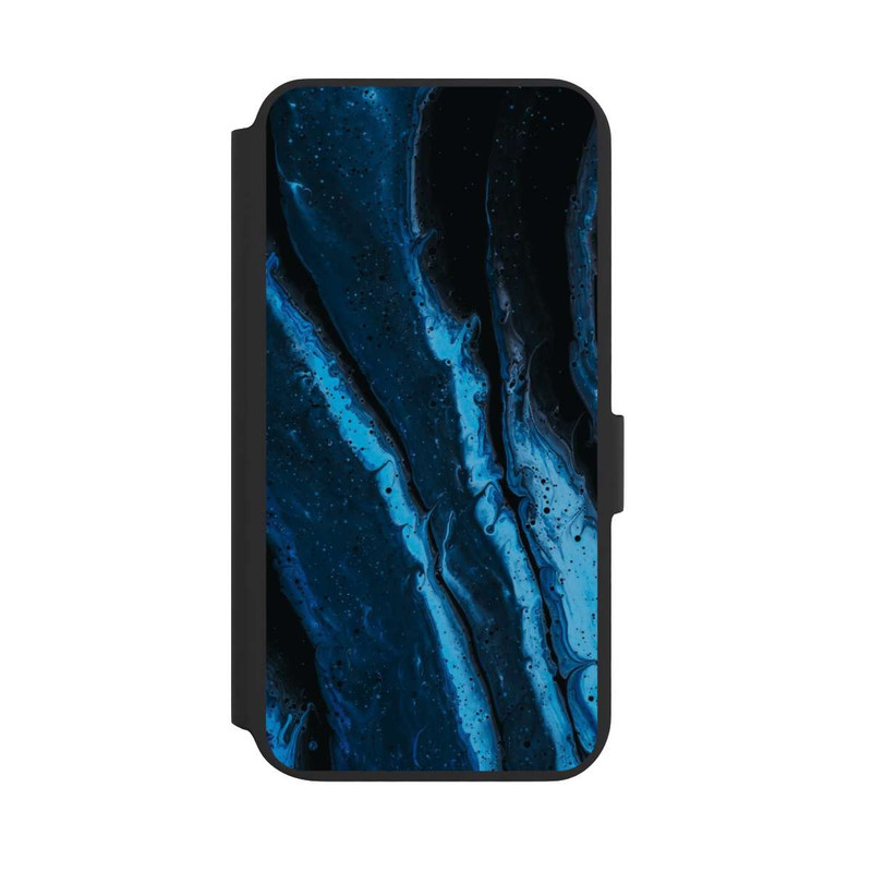 Galaxy S22 + NIVOflip Blue oil texture