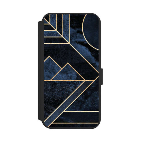 Samsung Galaxy S22+ NIVOflip Moderner Golddruck