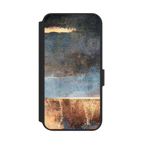 Samsung Galaxy S22+ NIVOflip Storm Gold Print