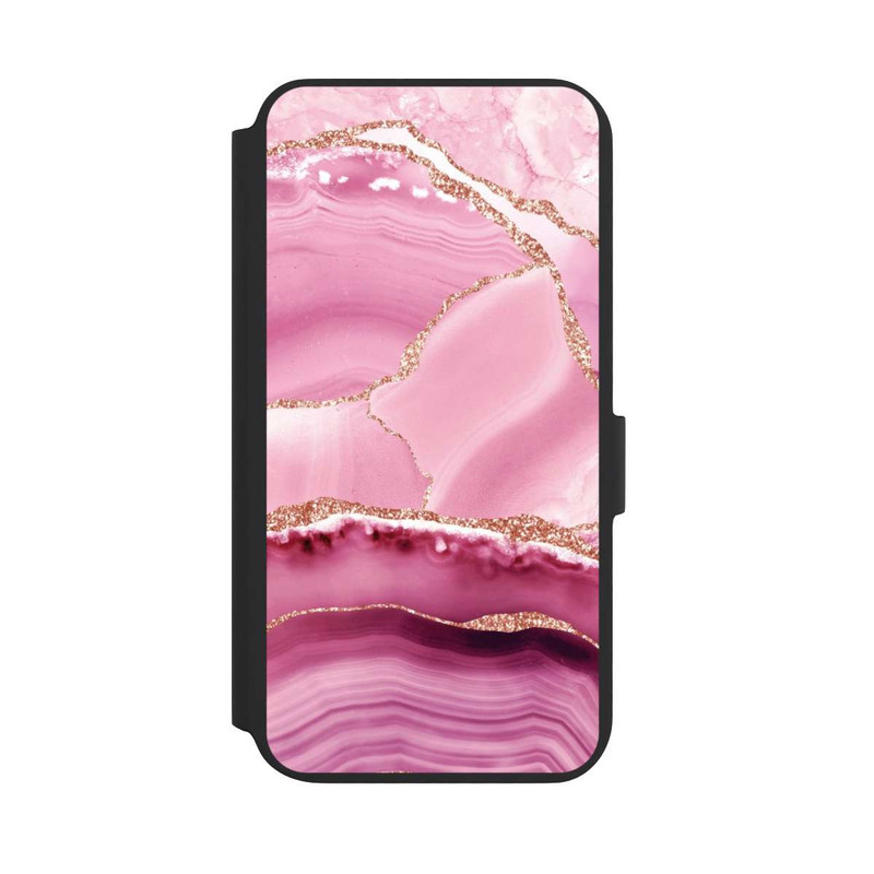 Galaxy S22 + NIVOflip Meerjungfrauen Pink Marmor