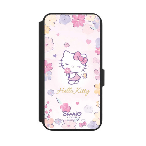 Samsung Galaxy S22+ NIVOflip Hallo Kitty Blume