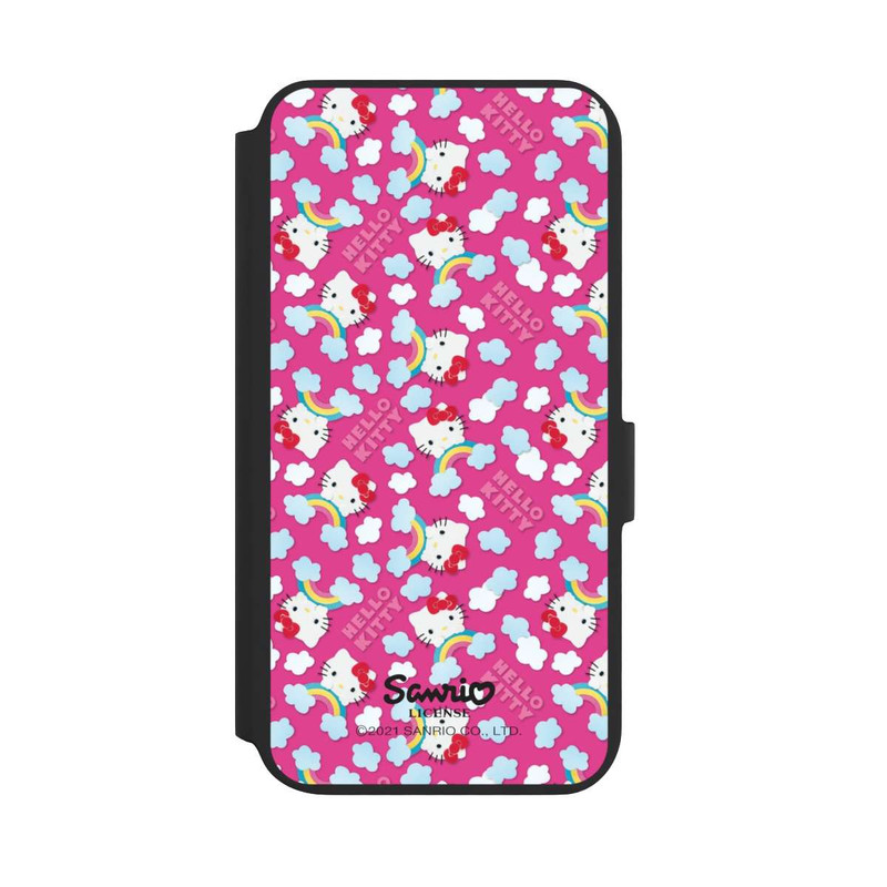 Galaxy S22 + NIVOflip Hello Kitty Regenbogenmuster